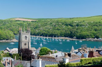 The pretty town of Fowey